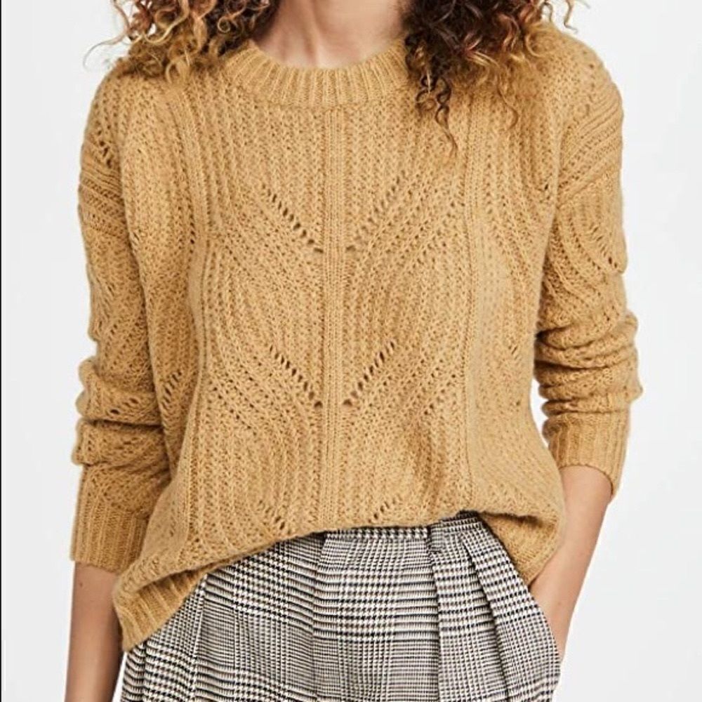 Madewell Dasher Stitch Crew Sweater